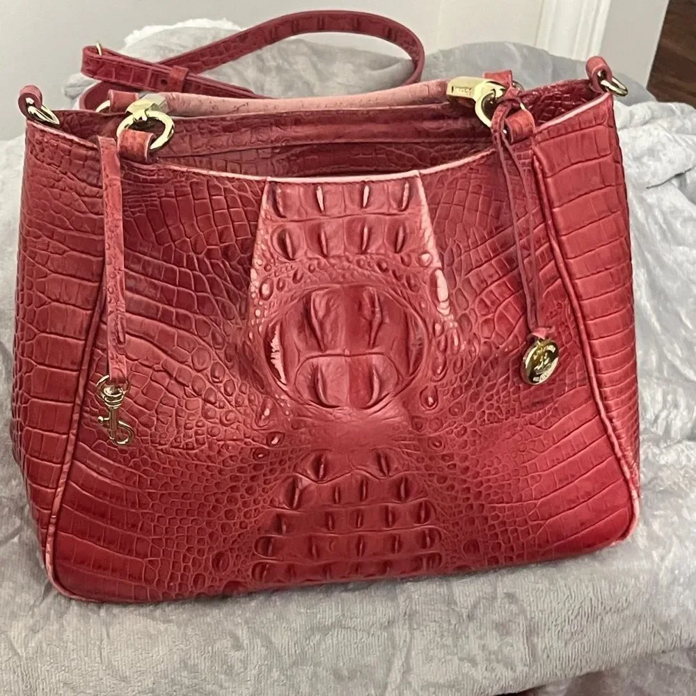 Brahmin Ruby Cherry Tree Melbourne Satchel Bag